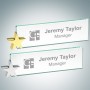 Nameplate with Star holder - Brass