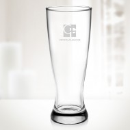 Engraved Molten Glass 20oz Pilsner Beer Cup