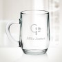 10oz Glass Coffee Mug