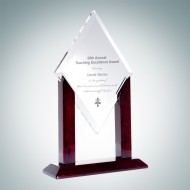 Optic Crystal Alpha Crystal Diamond Award