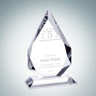 Optic Crystal Prestige Flame Award