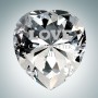 Now &amp; Forever Diamond Heart - Small