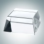 4 Side Slant Crystal Base with Engraving and Gift box