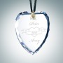 Gem-Cut Heart Ornament
