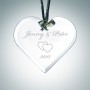 Beveled Heart Ornament