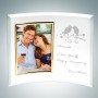 Curved Vertical Gold Photo Frame 5 x 7