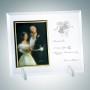Vertical Gold Photo Frame 6 x 4 with Stand