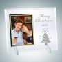 Vertical Gold Christmas Photo Frame 5 x 3.5 with Stand