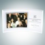 Corporate Curved Horizontal Silver Photo Frame 3.5 x 5