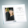 Academic Vertical Stainless Photo Frame 7 x 5 with Silver Pole