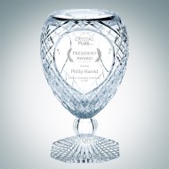 Engraved Lead Crystal Dynasty Trophy