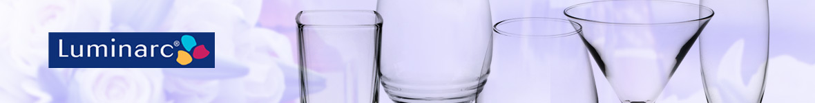 Personalized Luminarc Glass Drinkware