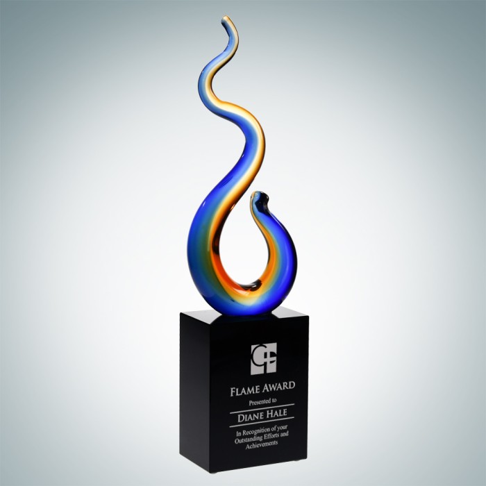 Art Glass Flame Award