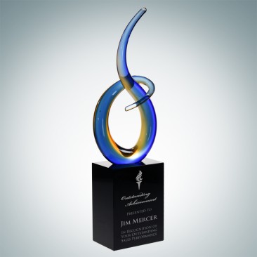 Art Glass Swirl Award