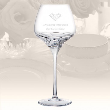 Rogaska Blossom Wine Glass 13oz