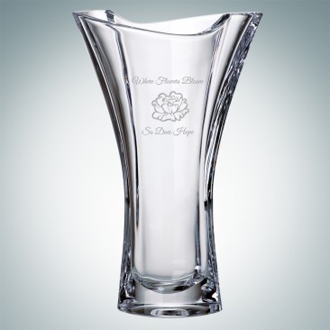 Crystalite Smile Flair Vase 