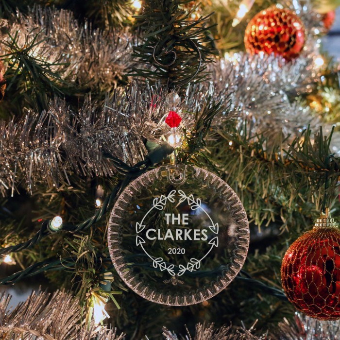 Waterford Circle Ornament lifest