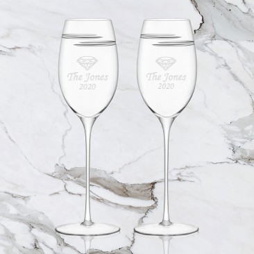 LSA Verso White Wine Glass Pair, 11.5oz