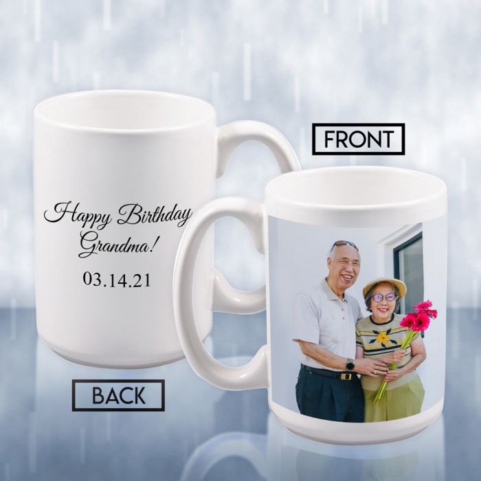 Ceramic Mug Photo Gift-M day
