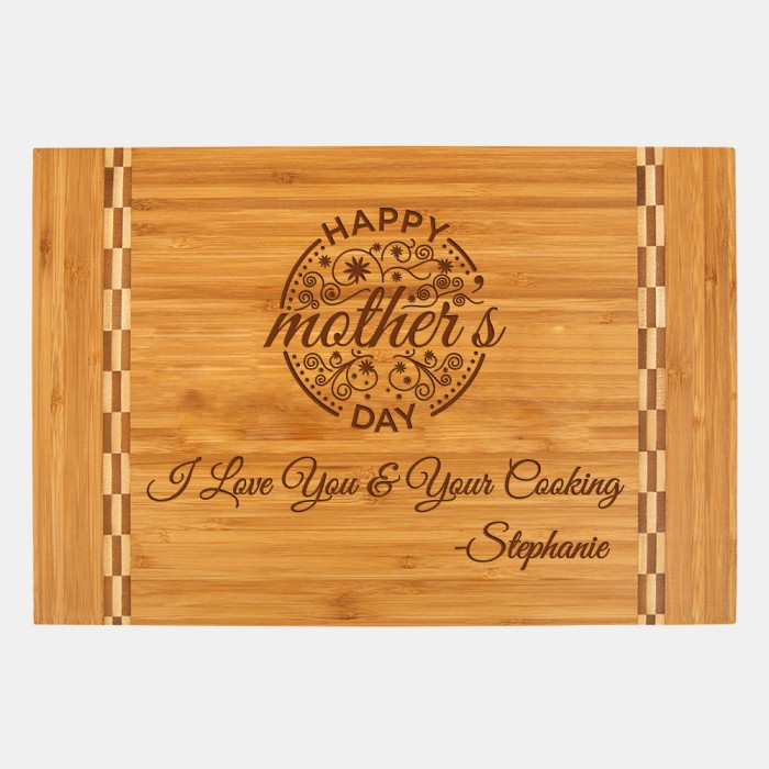 Bamboo Cutting Board with Butche
