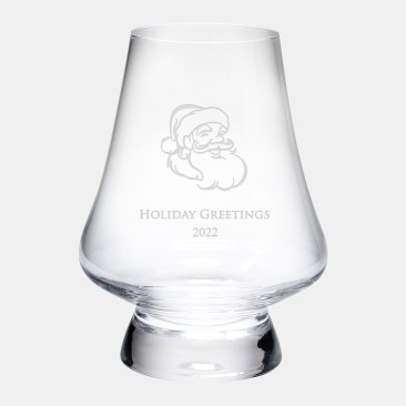 Luxbe Bourbon Whiskey Crystal Glass Snifters-Narrow Rim Testing Glasses, 9oz