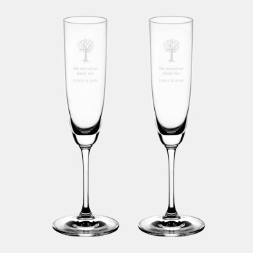 Riedel Vinum Champagne Glass Pair, 5.6oz