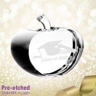 Pre-etched Graduation Apple Gift