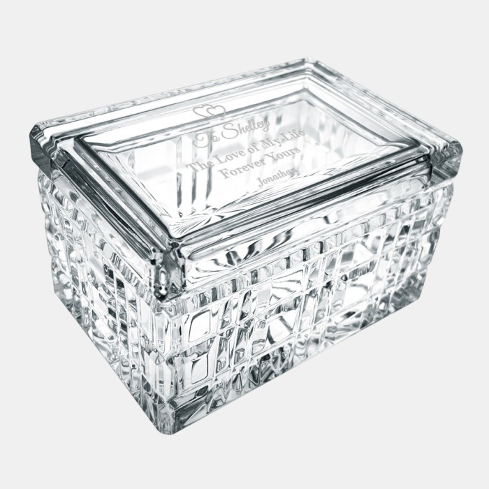 Majestic Crystal Box - Rectangle | Hand Cut