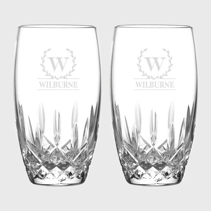 Waterford Lismore Nouveau Drinking Glass 18oz Set of 2