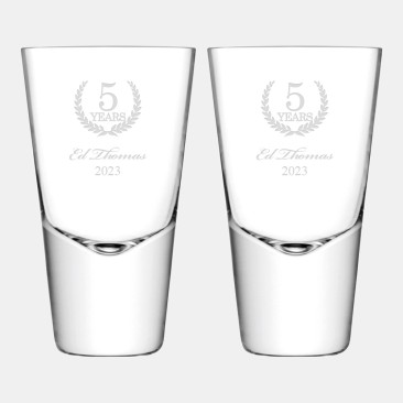 LSA Bar Vodka Glass Pair, 3.5oz