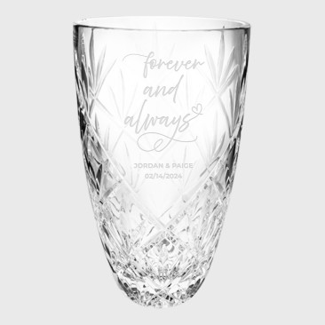 Pre-Designed Forever and Always Joan Vase | Hand Cut