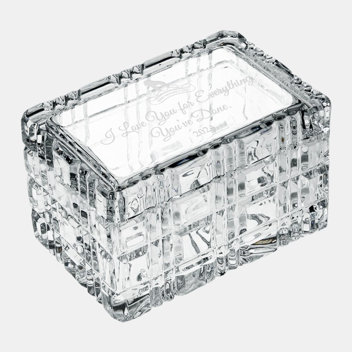 Majestic Crystal Box - Rectangle | Hand Cut