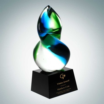 Art Glass Blue Union Award